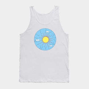 Sky and sun Tank Top